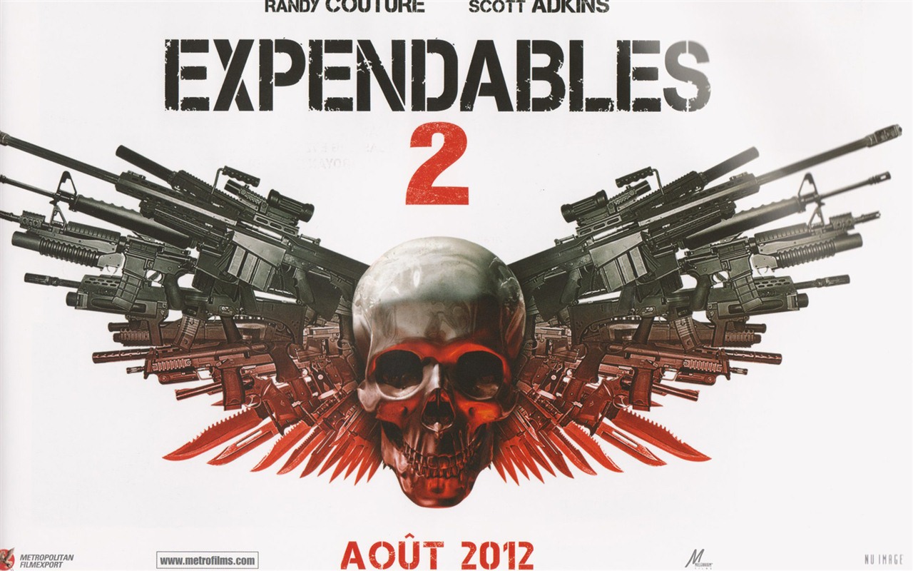 2012 Expendables 2 HD tapety na plochu #14 - 1280x800