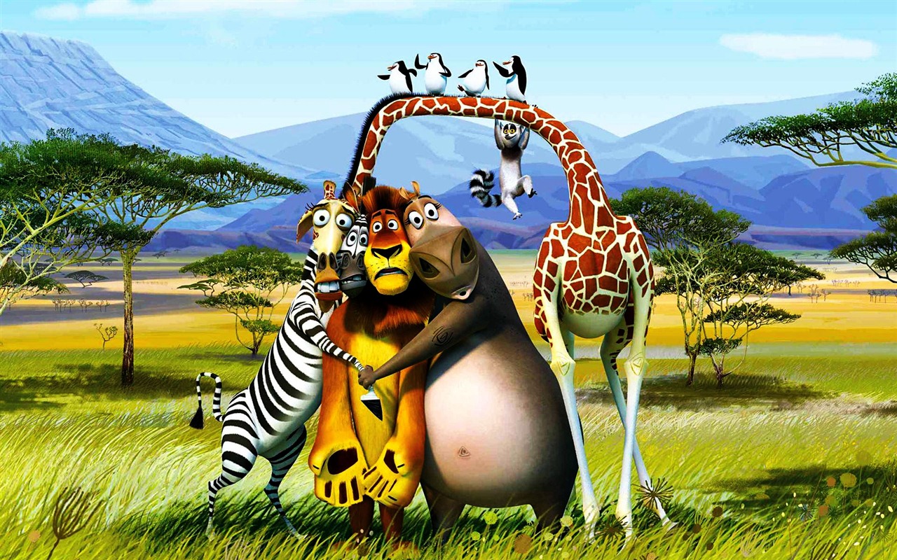 Madagascar 3: Europe's Most Wanted HD wallpapers #2 - 1280x800