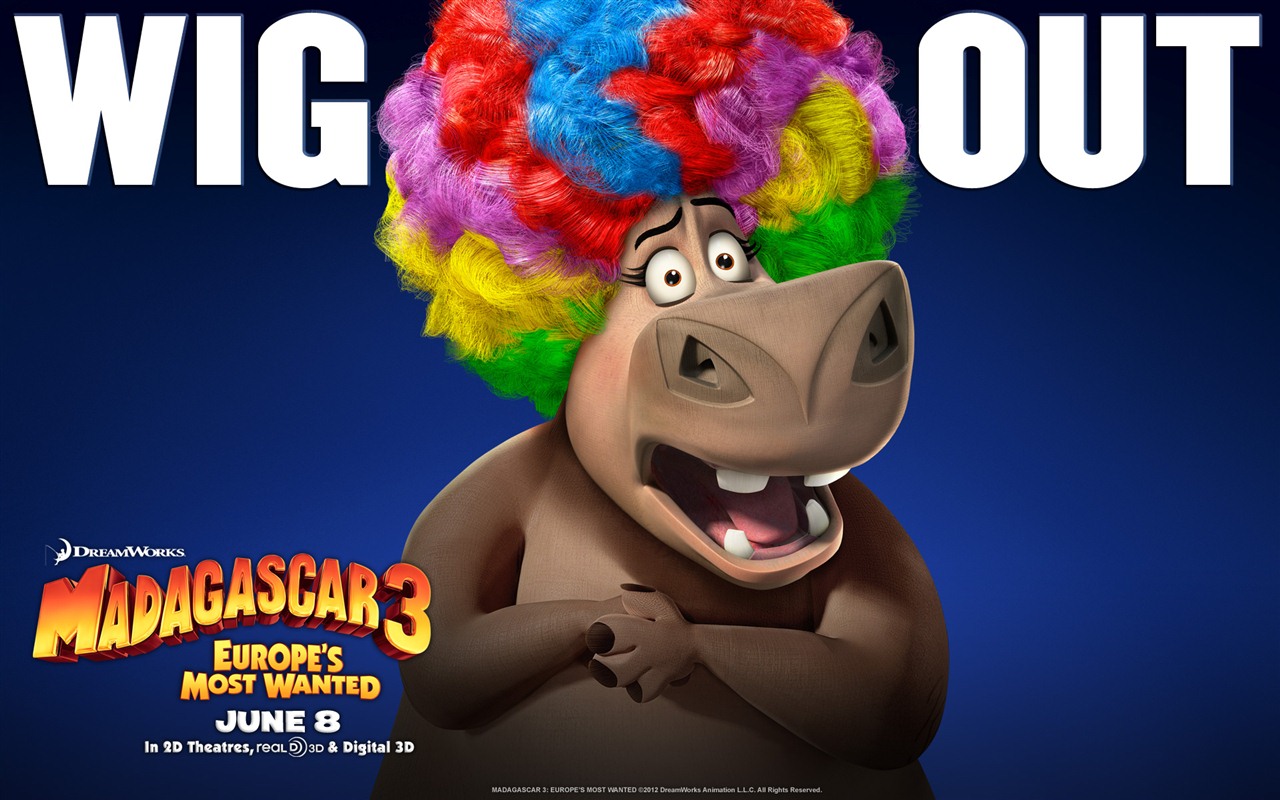Madagascar 3: Europe's Most Wanted HD wallpapers #12 - 1280x800