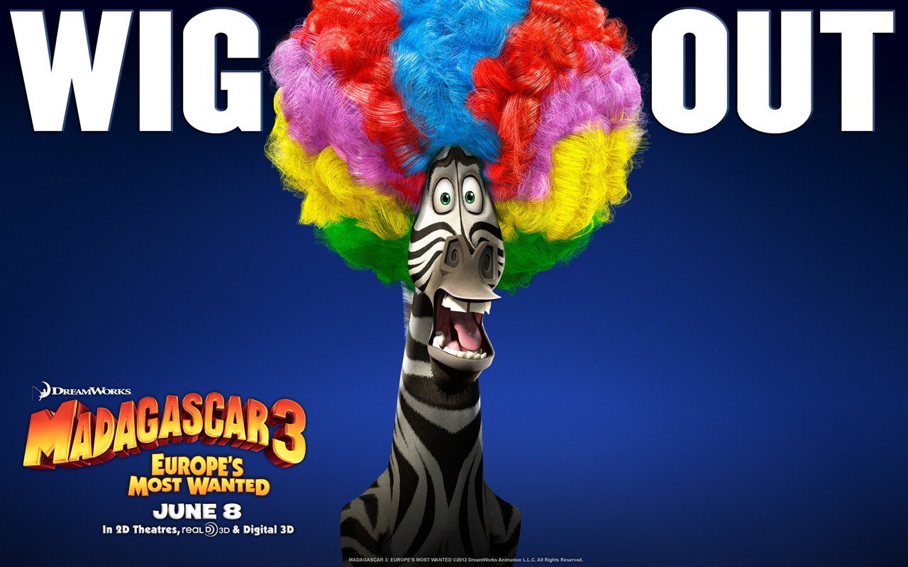Madagascar 3: Europe's Most Wanted HD wallpapers #13 - 1280x800
