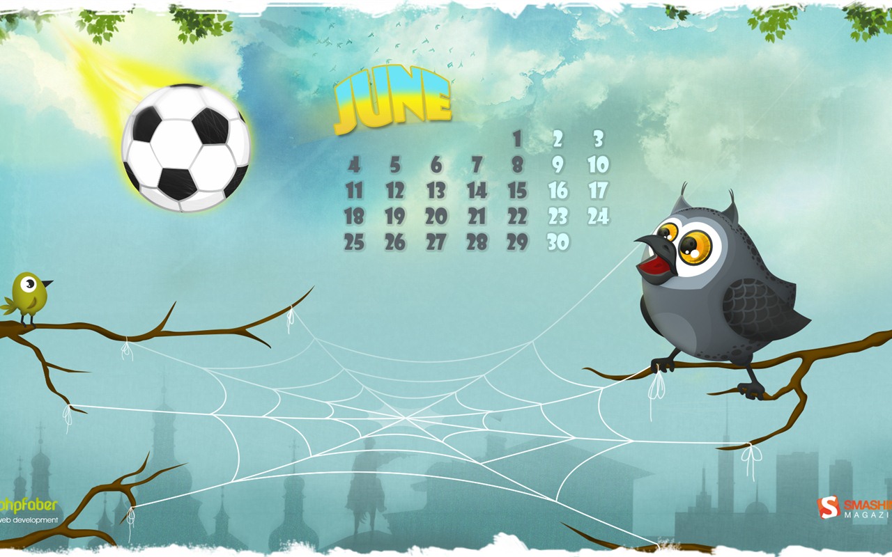 Juni 2012 Kalender Wallpapers (1) #15 - 1280x800