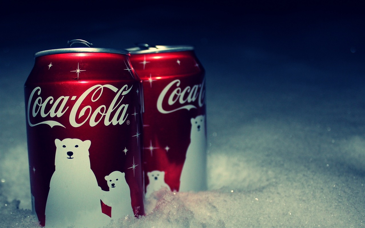 Coca-Cola красивыми обоями объявление #30 - 1280x800