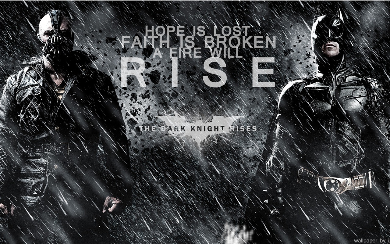 The Dark Knight Rises 2012 fondos de pantalla de alta definición #5 - 1280x800