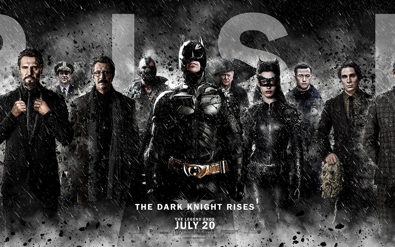 The Dark Knight восходит 2012 HD обои #8 - 1280x800