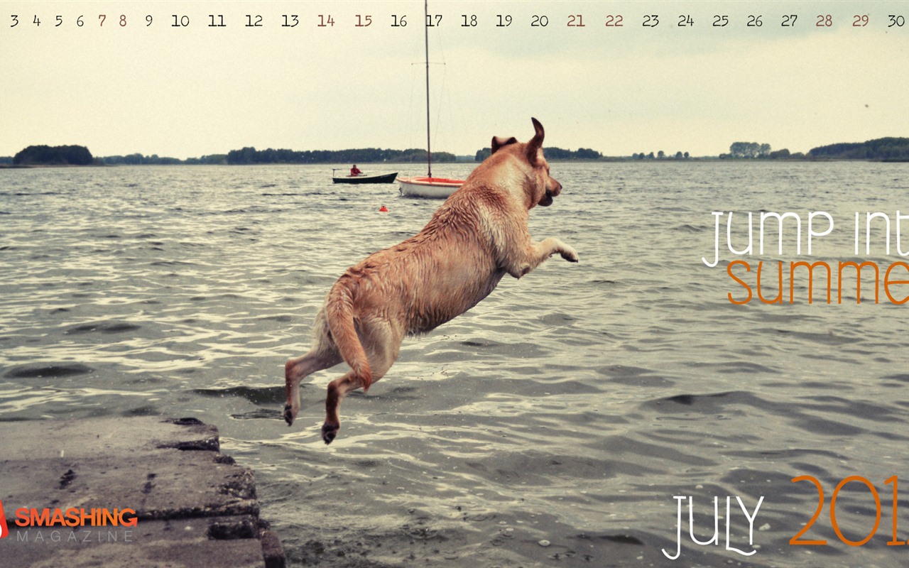 July 2012 Calendar wallpapers (1) #20 - 1280x800