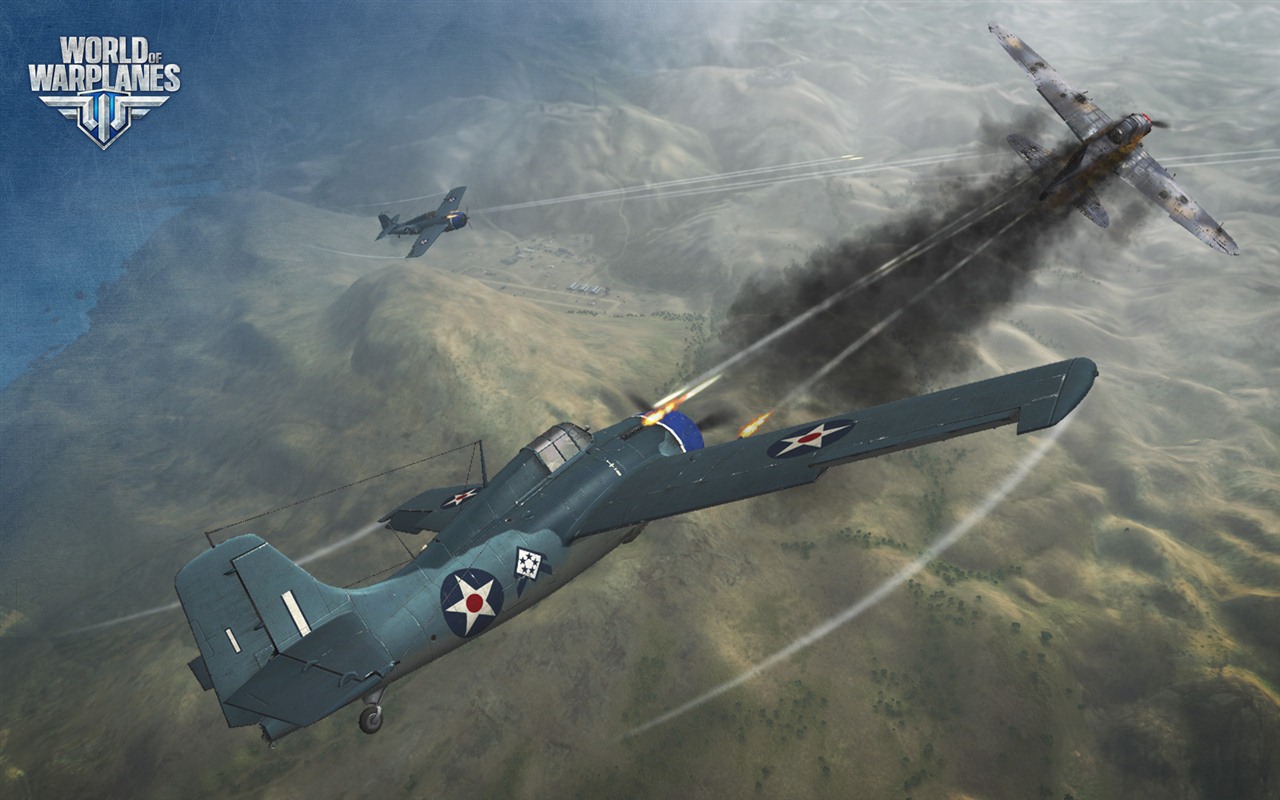 Mondiale d'avions de guerre fonds d'écran de jeu #3 - 1280x800