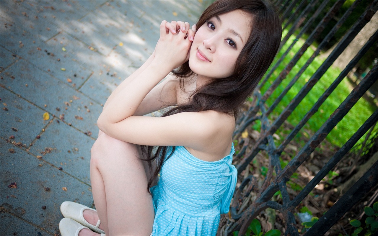 Tchaj-wan ovoce dívka krásné Tapety na plochu (10) #2 - 1280x800