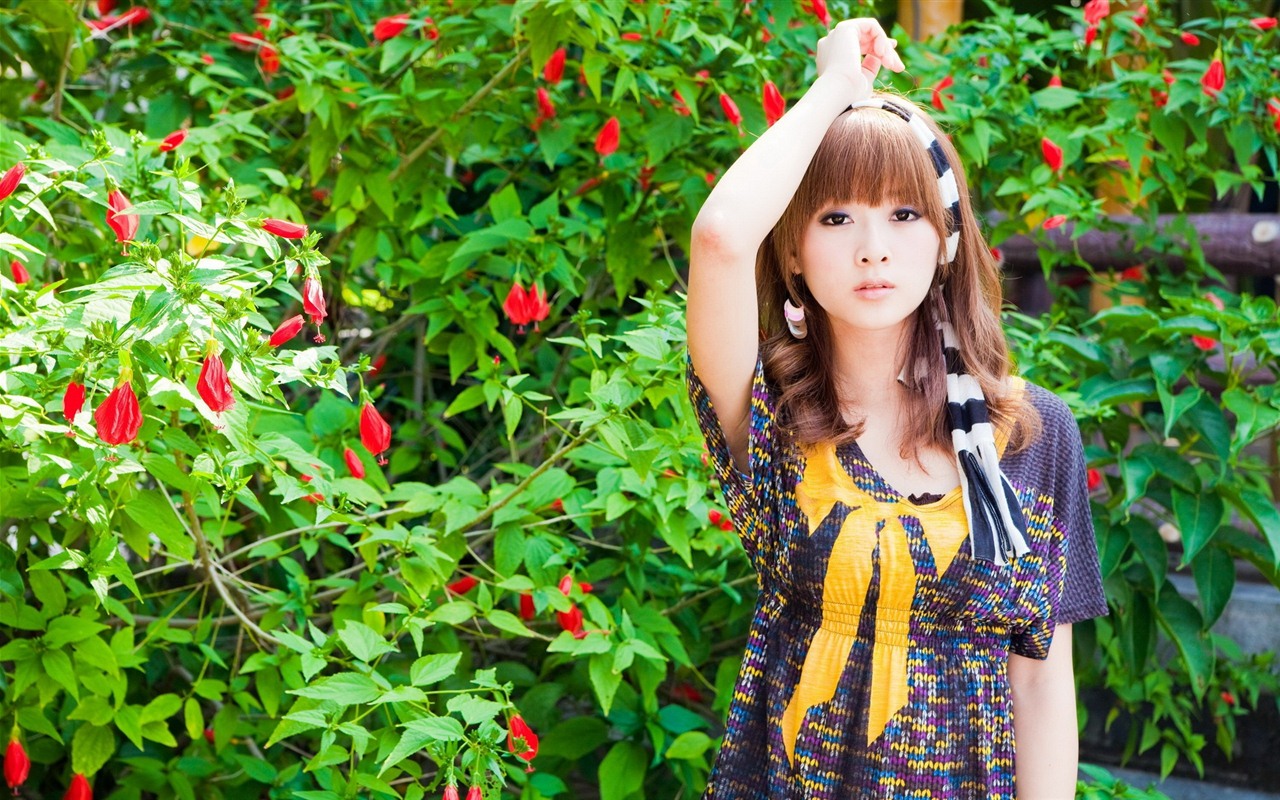 대만 과일 소녀 아름다운 월페이퍼 (11) #5 - 1280x800