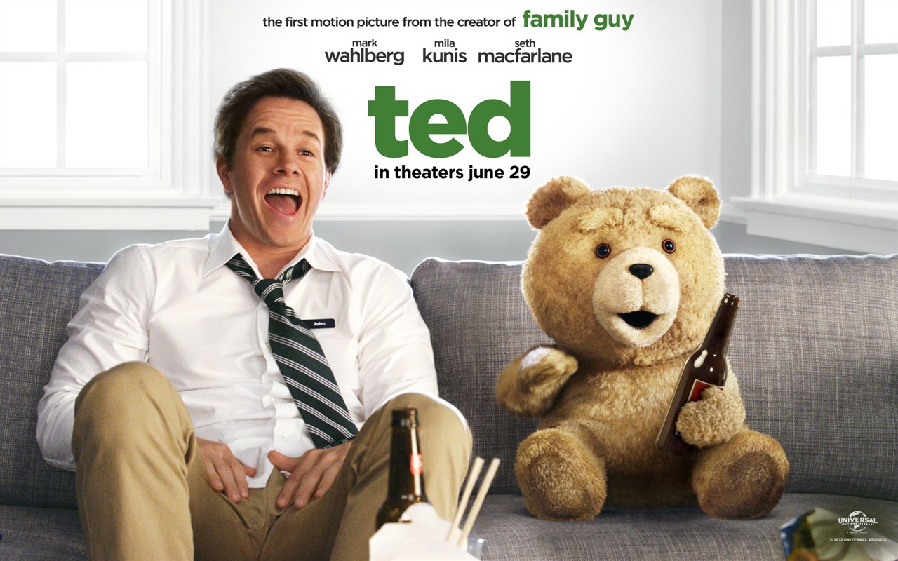 Ted 2012 泰迪熊2012 高清壁纸1 - 1280x800