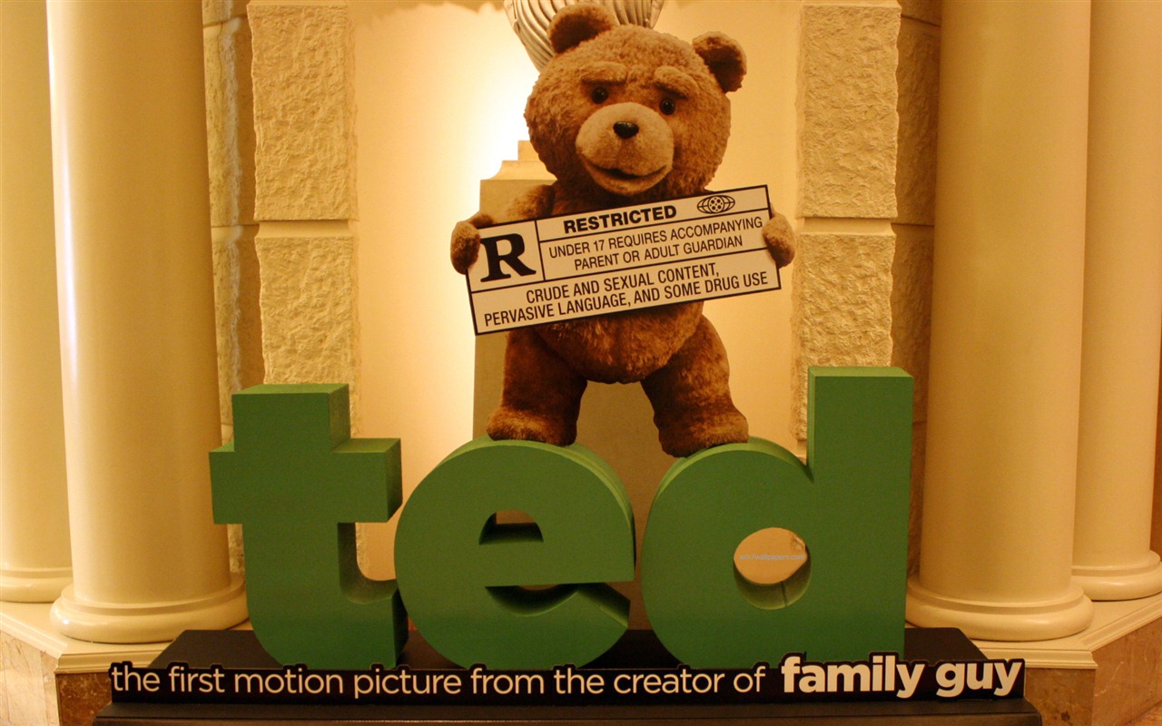 Ted 2012 泰迪熊2012 高清壁紙 #7 - 1280x800