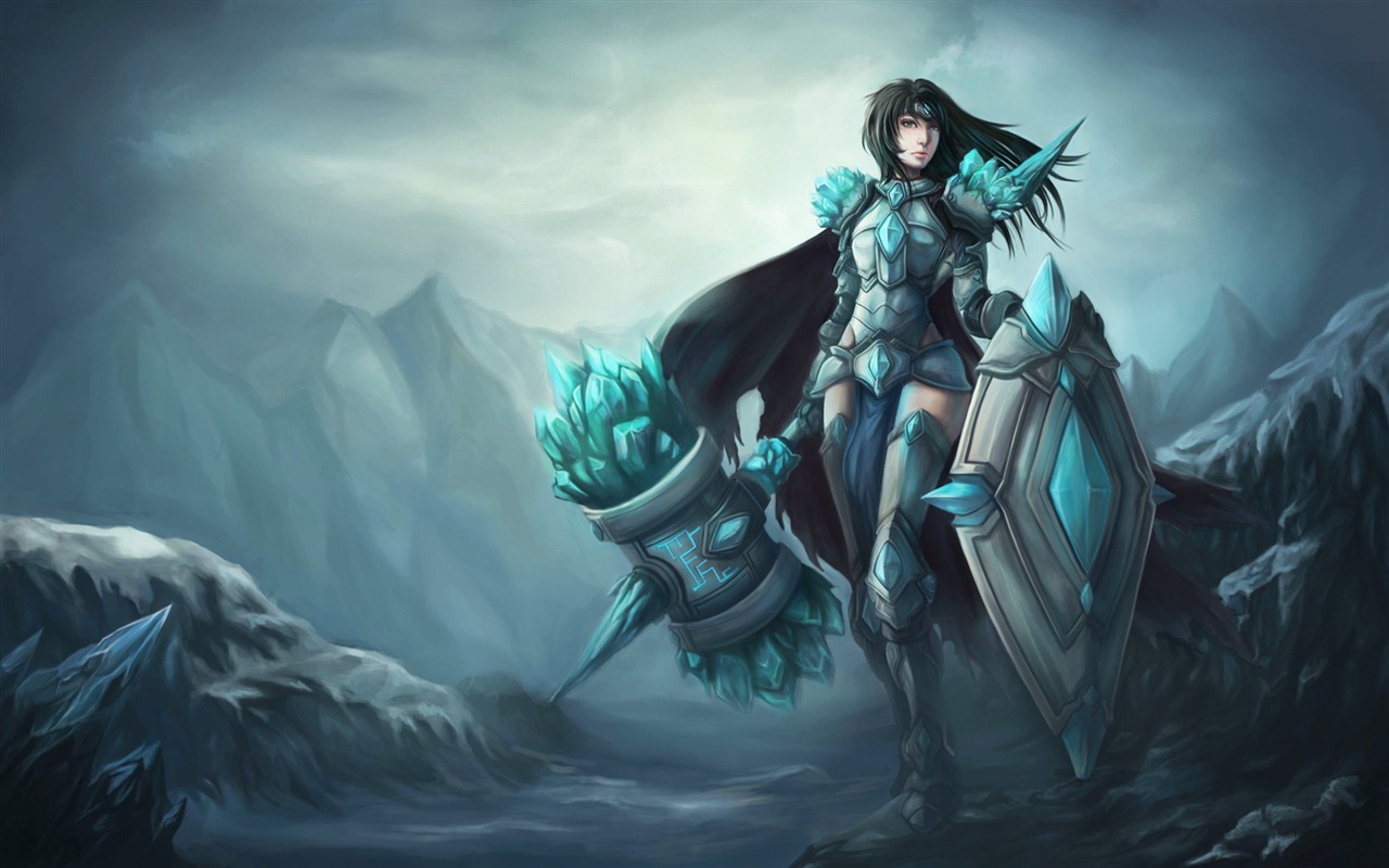 League of Legends schönes Mädchen Wallpaper #10 - 1280x800