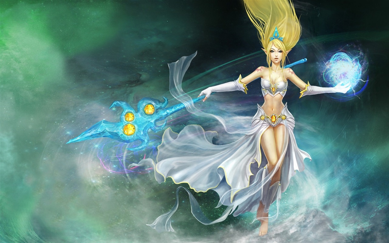 League of Legends schönes Mädchen Wallpaper #12 - 1280x800