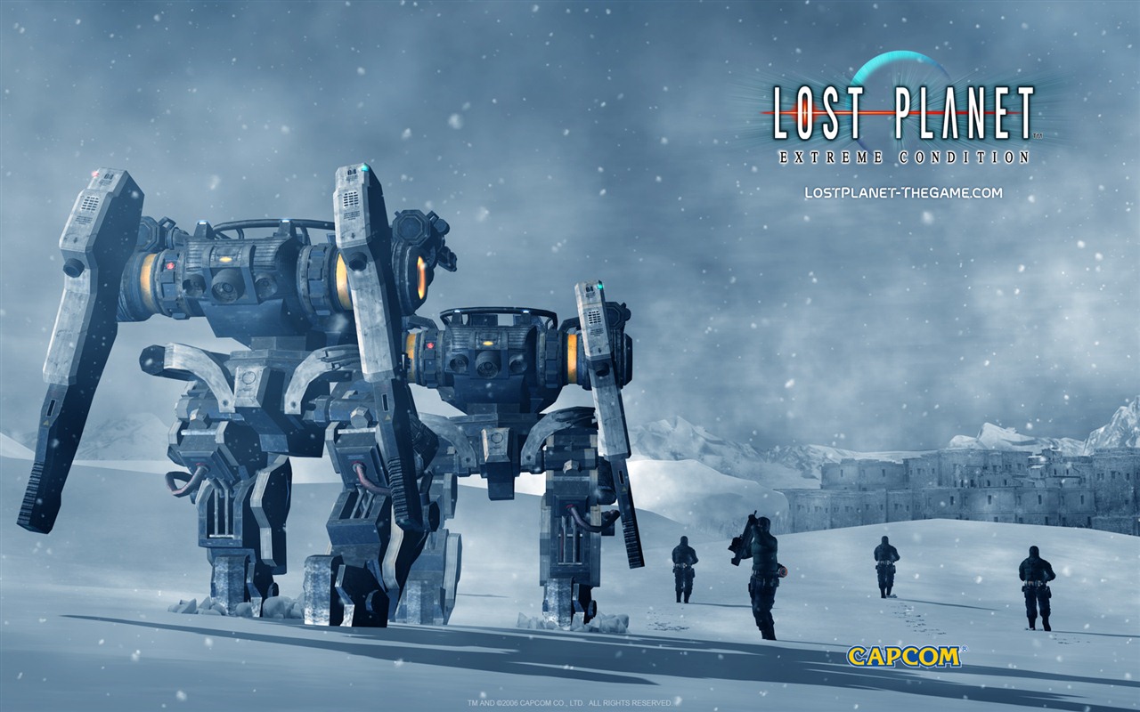 Lost Planet: Extreme Condition 失落的星球：極限狀態高清壁紙 #1 - 1280x800