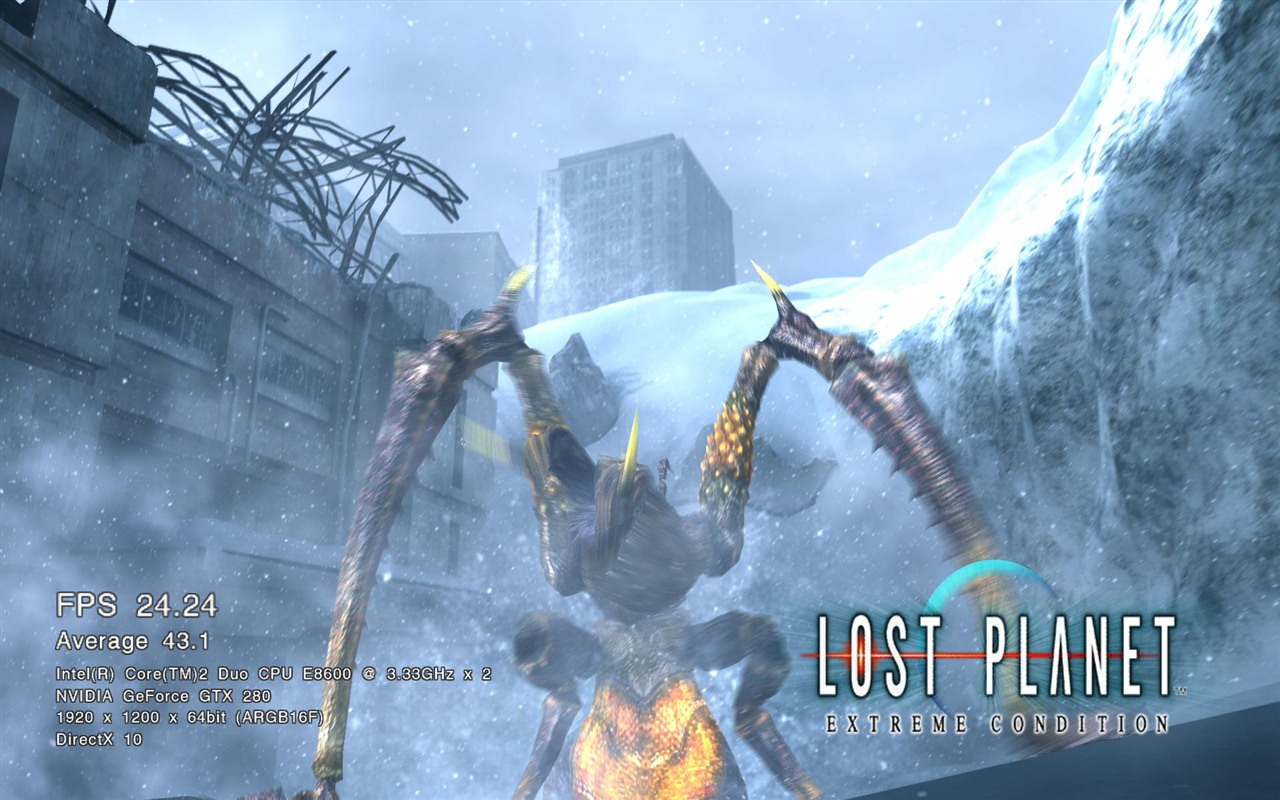 Lost Planet: Extreme Condition HD tapety na plochu #11 - 1280x800