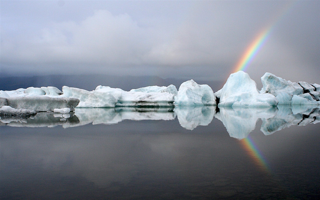 Windows 7 обои: Rainbows #13 - 1280x800