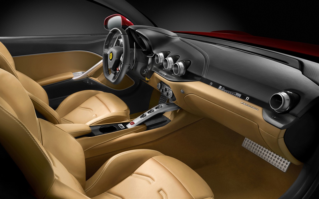 2012 페라리 F12 Berlinetta HD 배경 화면 #6 - 1280x800