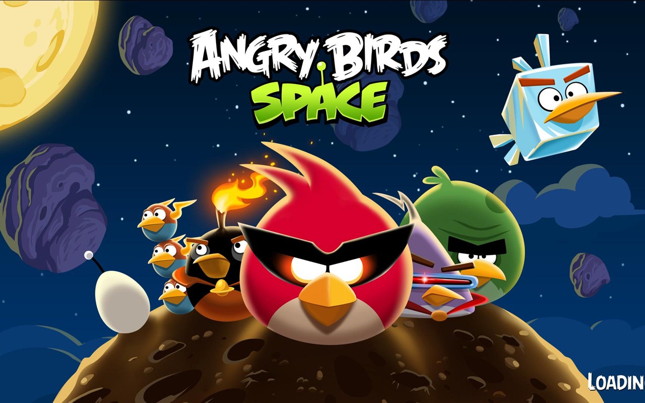 Angry Birds hra na plochu #1 - 1280x800