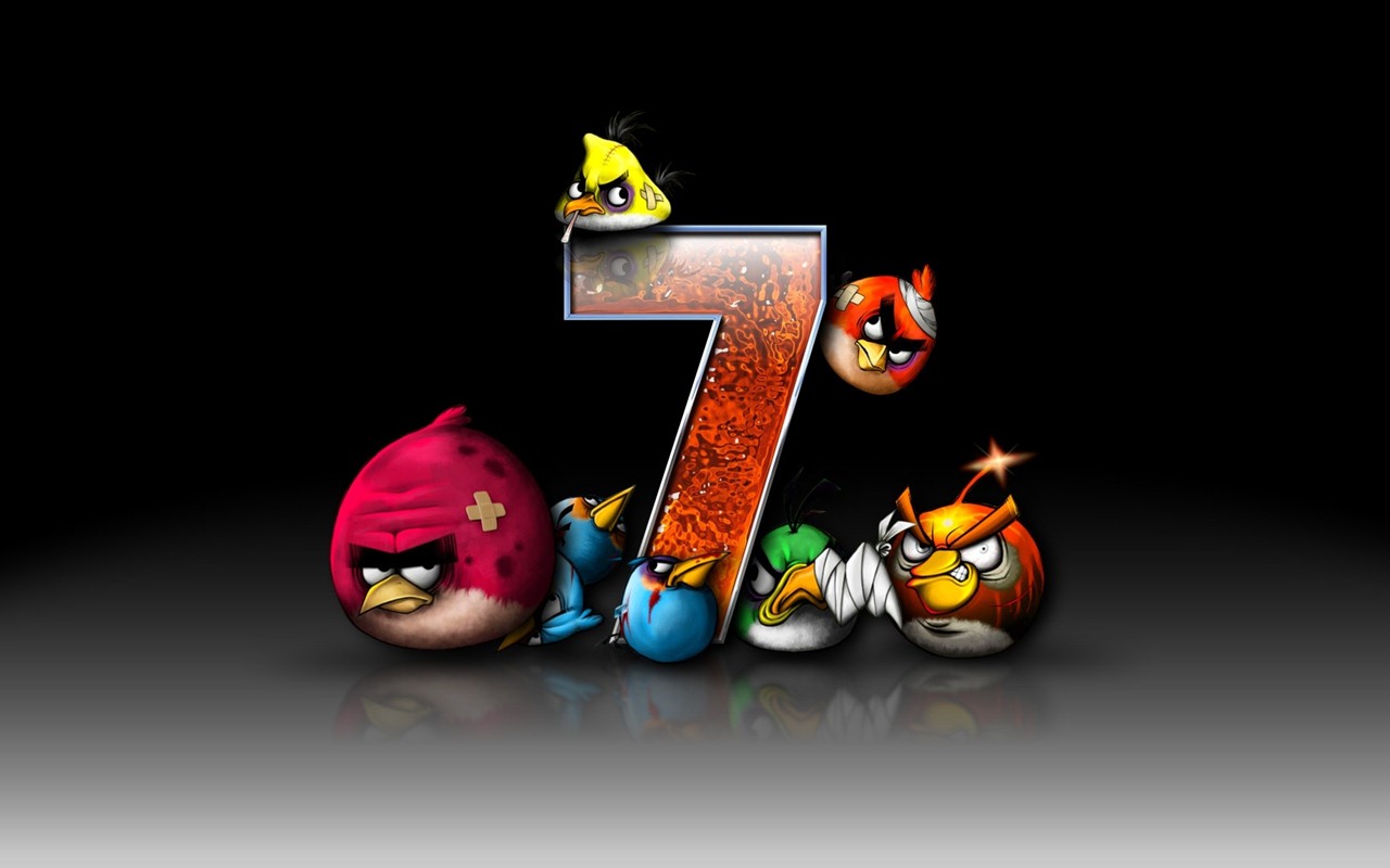 Angry Birds hra na plochu #17 - 1280x800
