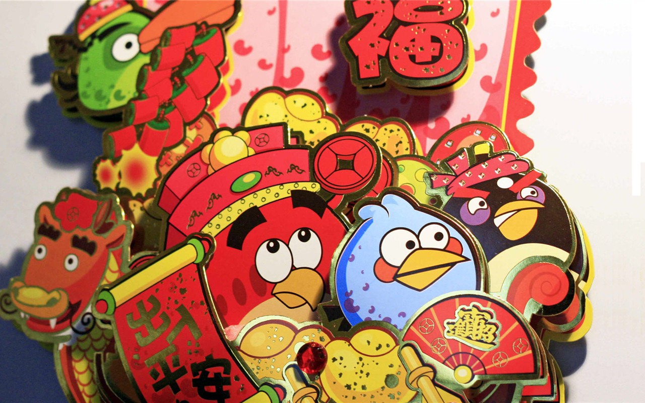 Angry Birds fonds d'écran de jeux #19 - 1280x800