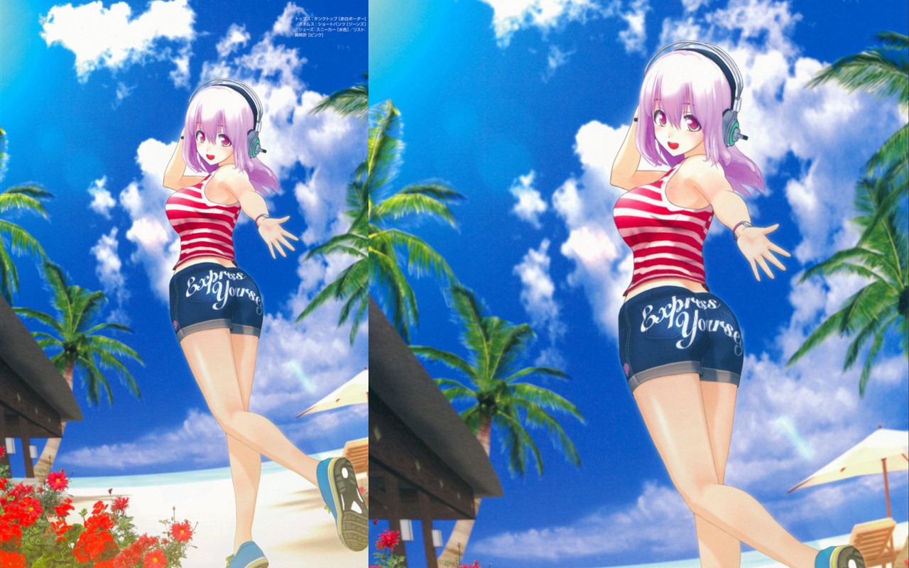 Super-Sonico HD anime wallpapers #5 - 1280x800