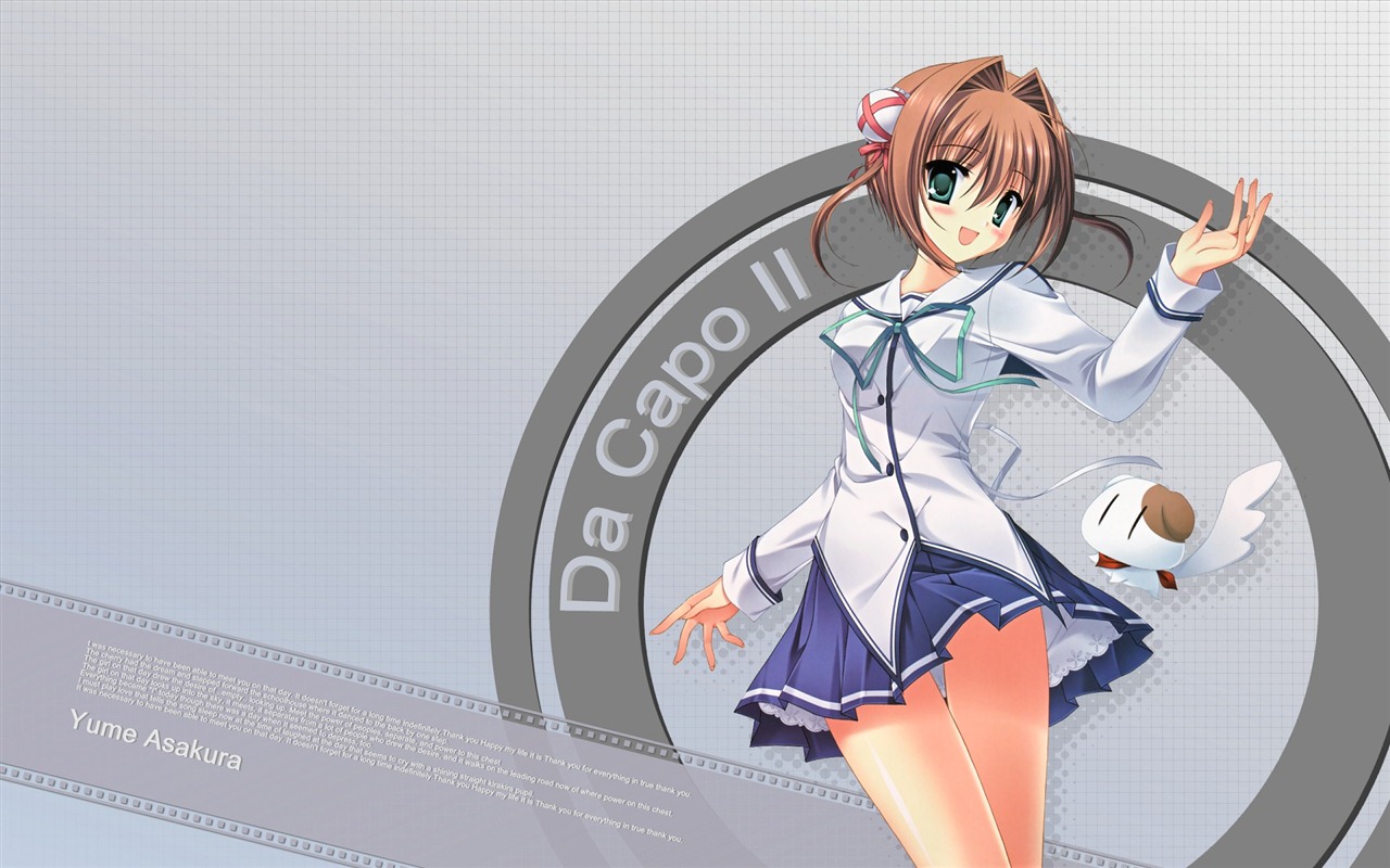 D.C. Dívčí Symphony HD anime Tapety na plochu #22 - 1280x800