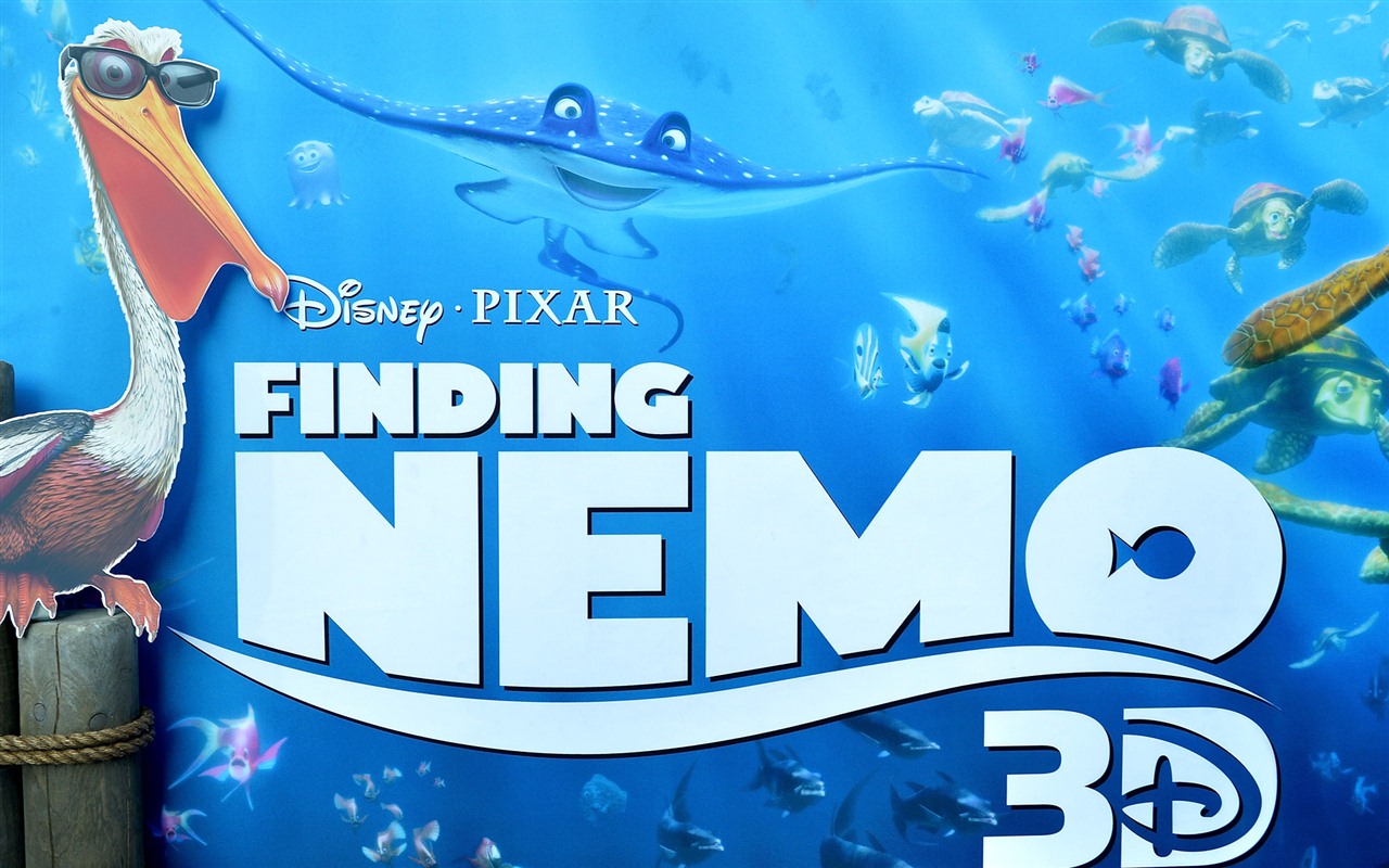 Le Monde de Nemo 3D 2012 fonds d'écran HD #2 - 1280x800