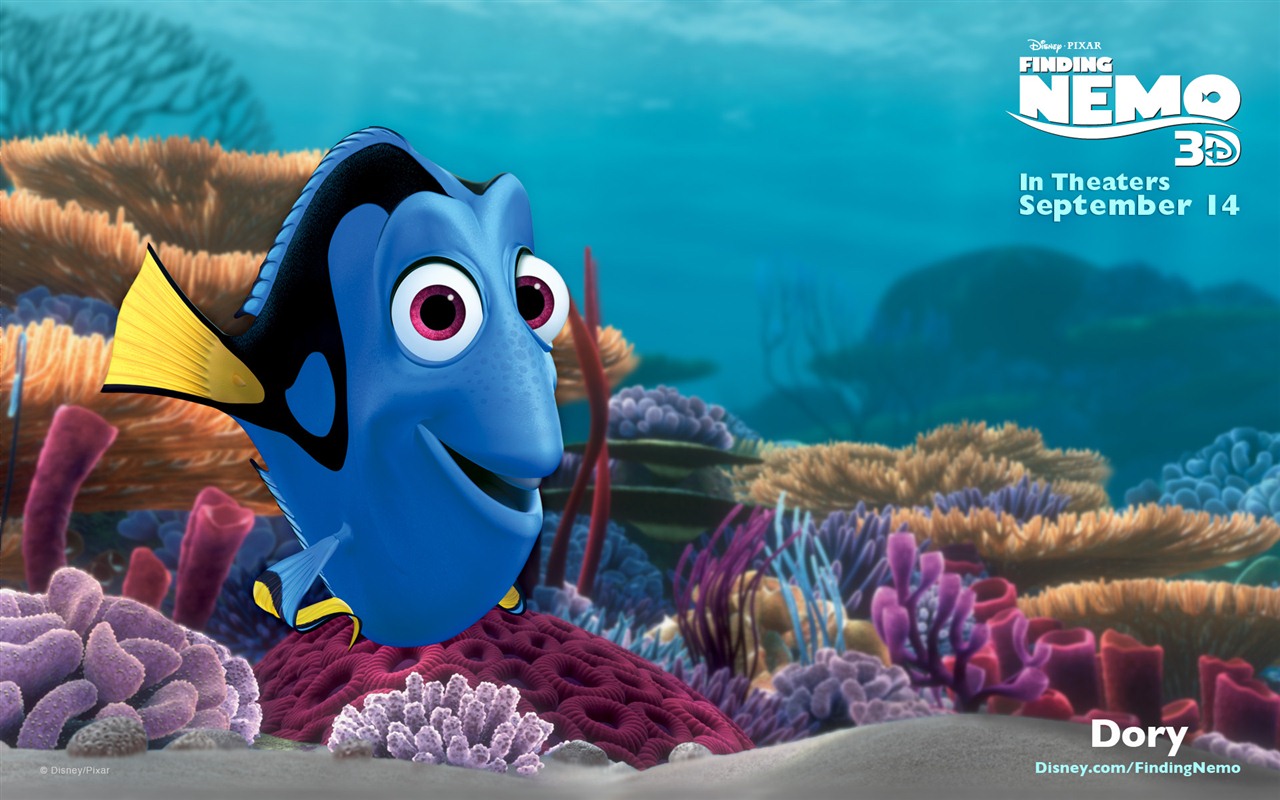 Buscando a Nemo 3D 2012 HD fondos de pantalla #7 - 1280x800