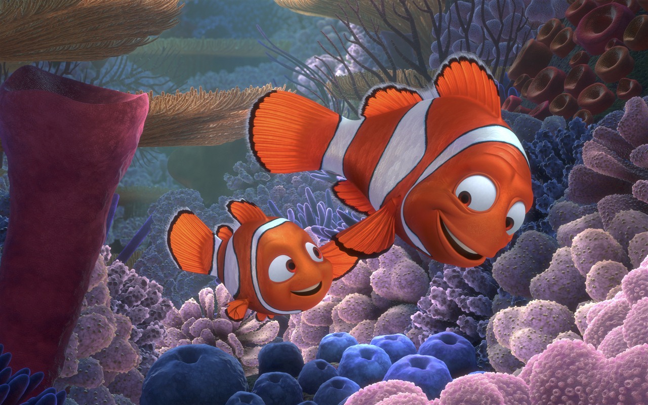Buscando a Nemo 3D 2012 HD fondos de pantalla #11 - 1280x800