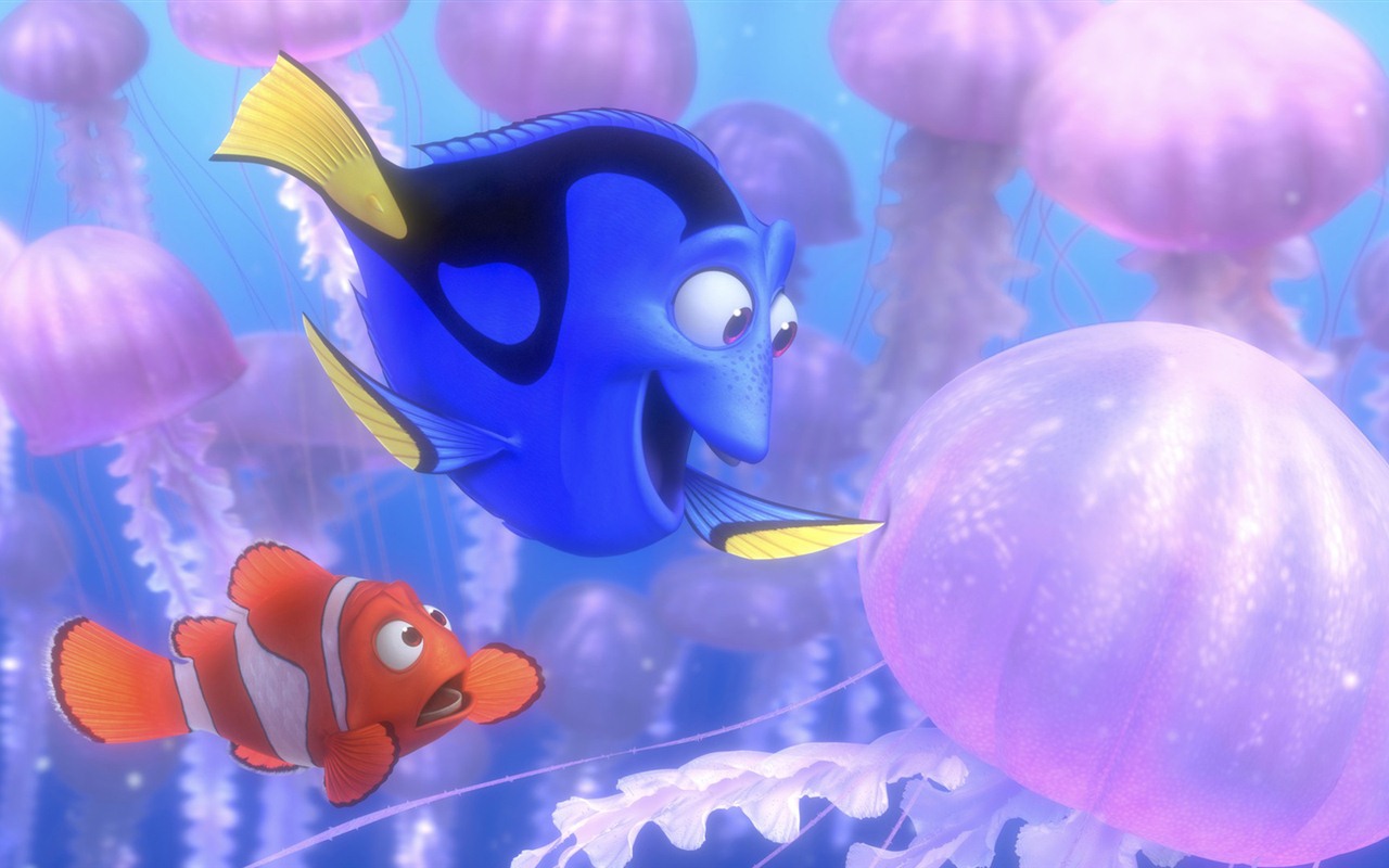 Buscando a Nemo 3D 2012 HD fondos de pantalla #14 - 1280x800