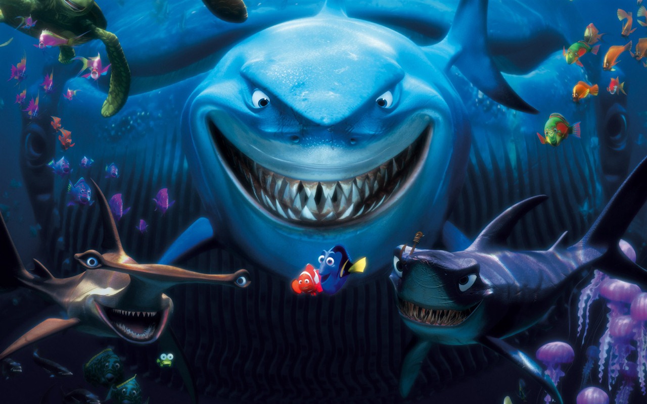 Buscando a Nemo 3D 2012 HD fondos de pantalla #15 - 1280x800