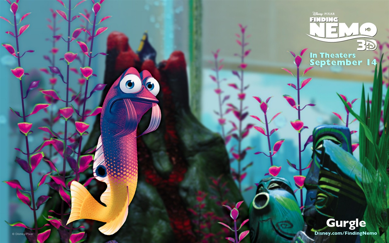 Finding Nemo 3D 海底总动员 3D 2012高清壁纸17 - 1280x800