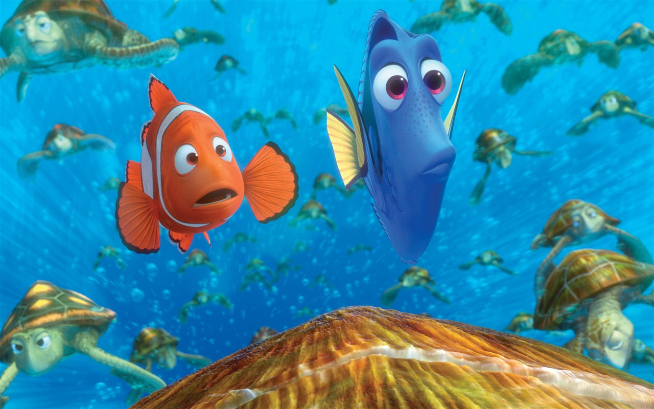 Buscando a Nemo 3D 2012 HD fondos de pantalla #19 - 1280x800