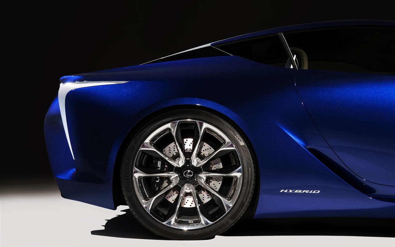 2012 Lexus LF-LC синий концепцию HD обои #12 - 1280x800