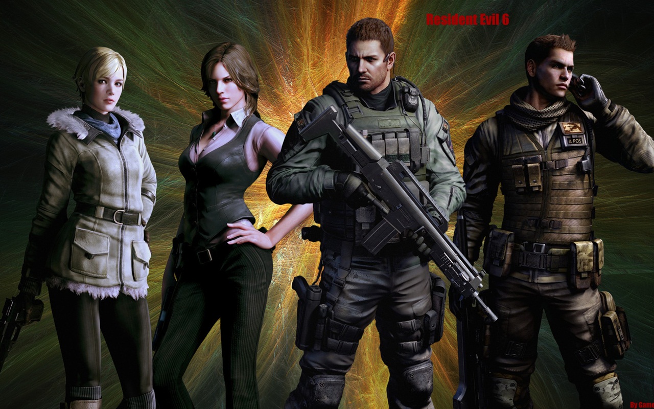 Resident Evil 6 обои HD игры #4 - 1280x800