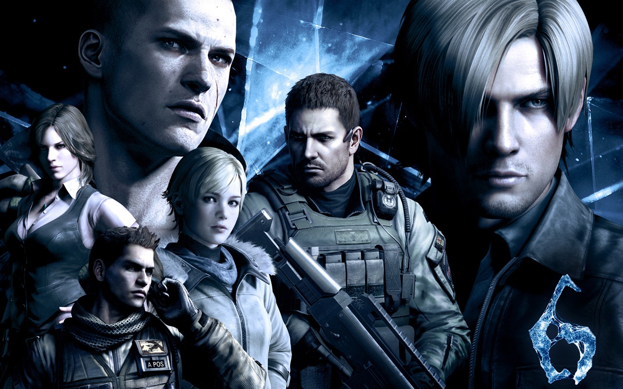Resident Evil 6 обои HD игры #9 - 1280x800