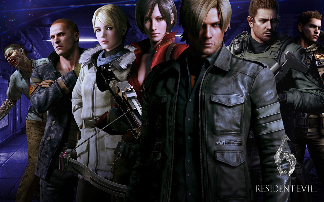 Resident Evil 6 обои HD игры #10 - 1280x800
