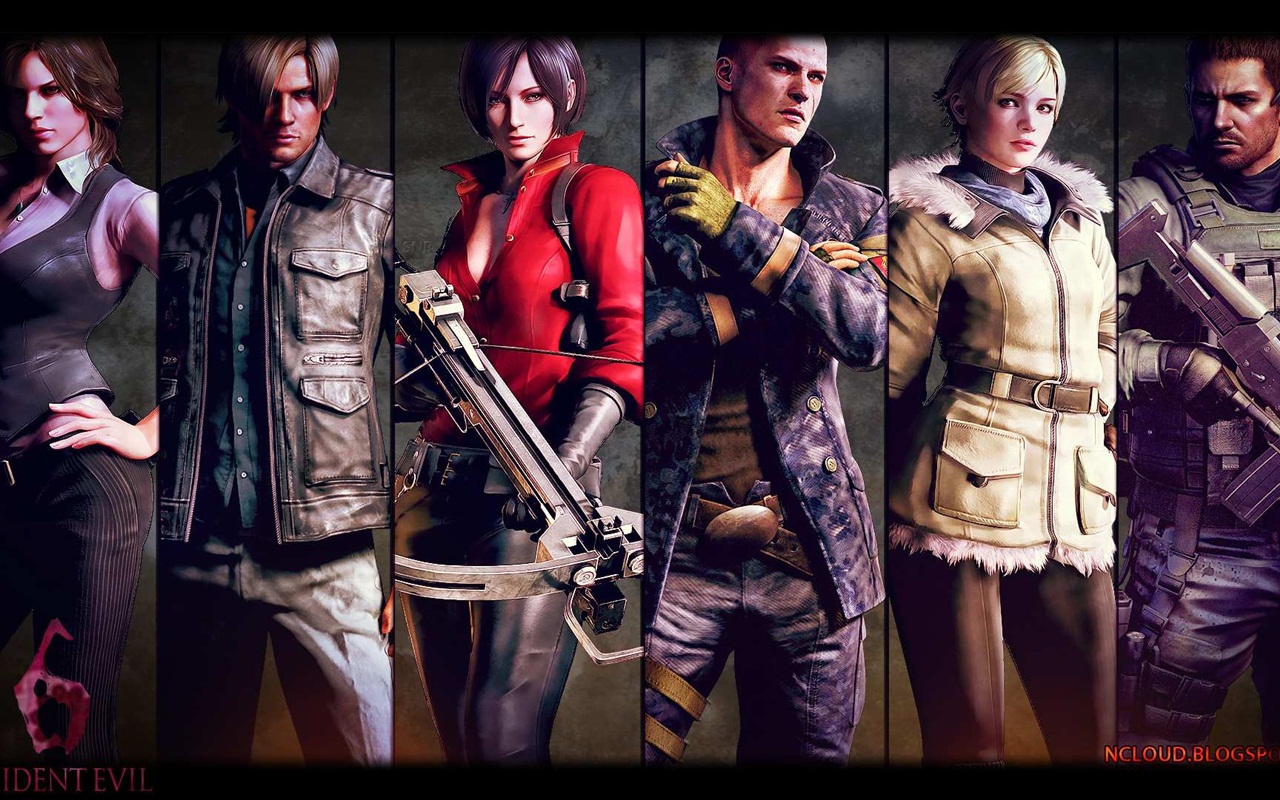 Resident Evil 6 обои HD игры #11 - 1280x800