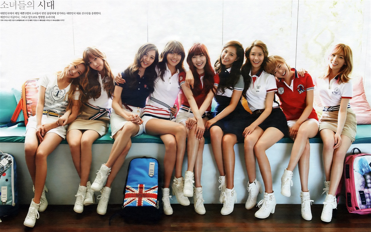 Girls Generation nejnovější HD Tapety Kolekce #1 - 1280x800