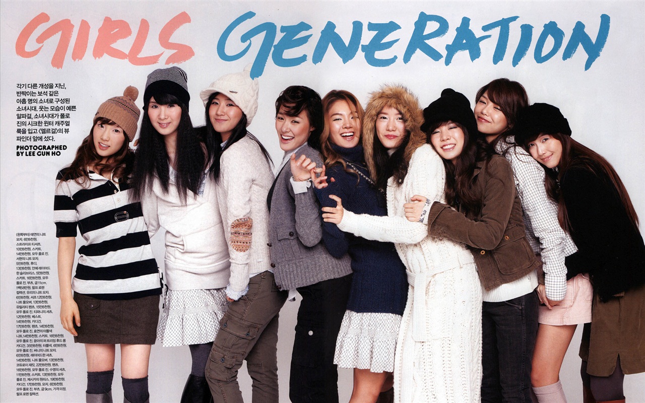 Generación último Girls HD Wallpapers Collection #23 - 1280x800