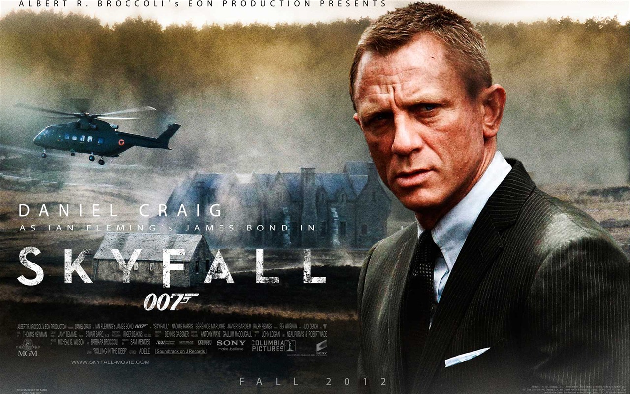 Skyfall 007의 HD 배경 화면 #7 - 1280x800