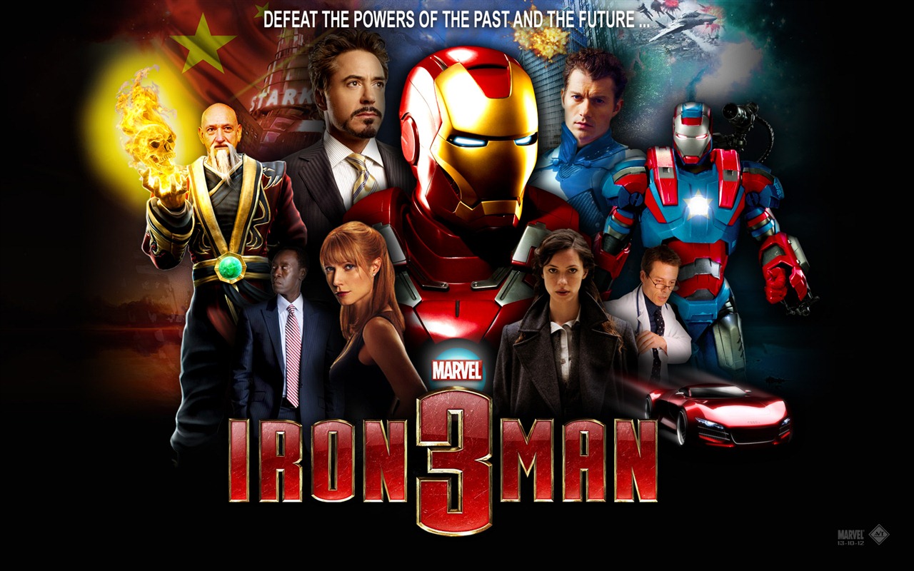 Iron Man 3 鋼鐵俠3 高清壁紙 #2 - 1280x800