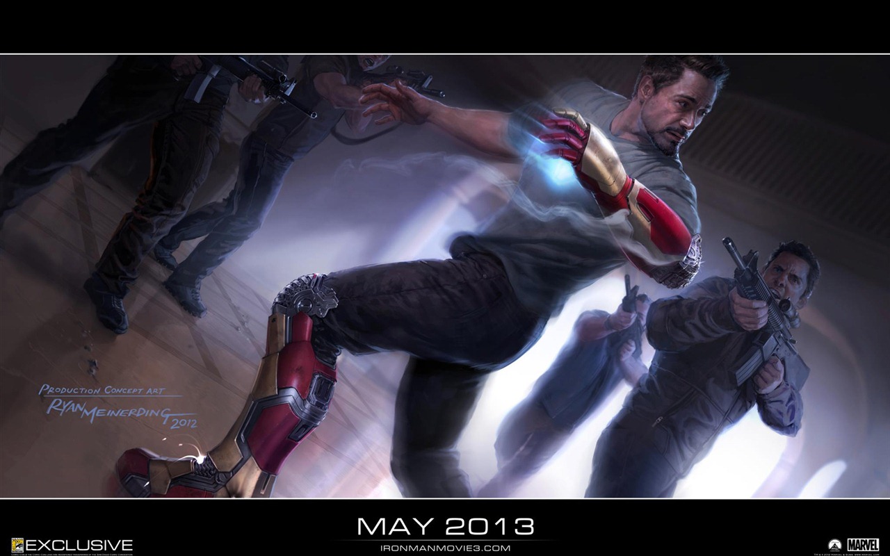 Iron Man 3 HD wallpapers #14 - 1280x800