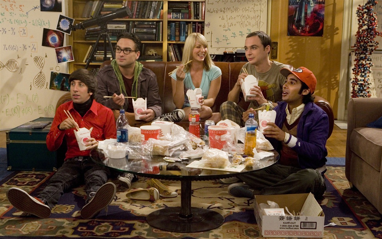 The Big Bang Theory 生活大爆炸 电视剧高清壁纸4 - 1280x800