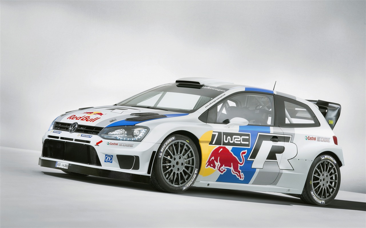 2013年フォルクスワーゲンポロR WRCのHDの壁紙 #1 - 1280x800