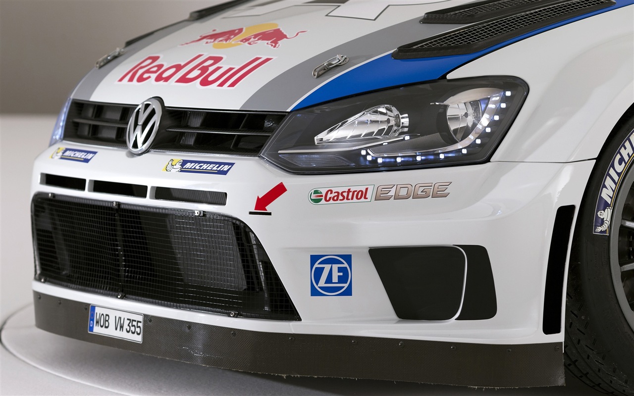 2013年フォルクスワーゲンポロR WRCのHDの壁紙 #7 - 1280x800