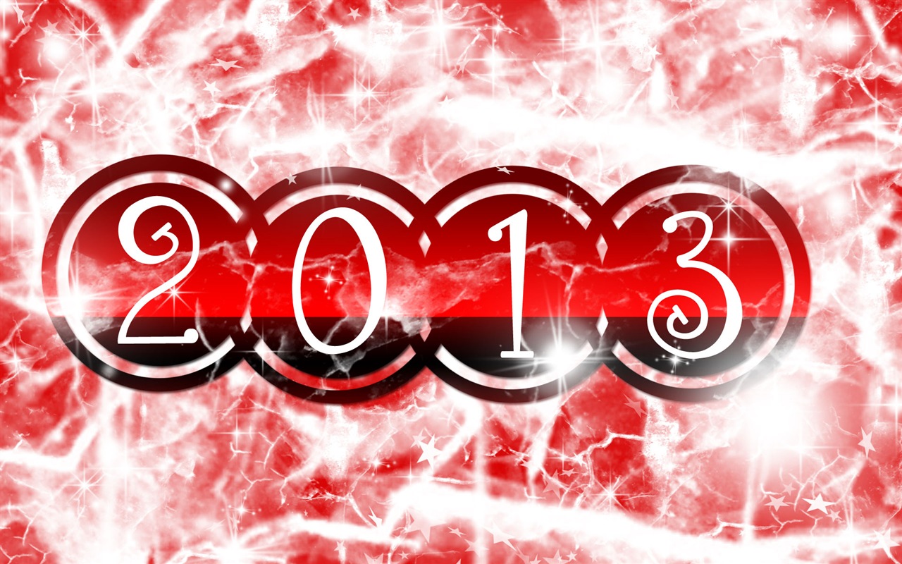 2013 Año Nuevo fondo de pantalla tema creativo (1) #3 - 1280x800