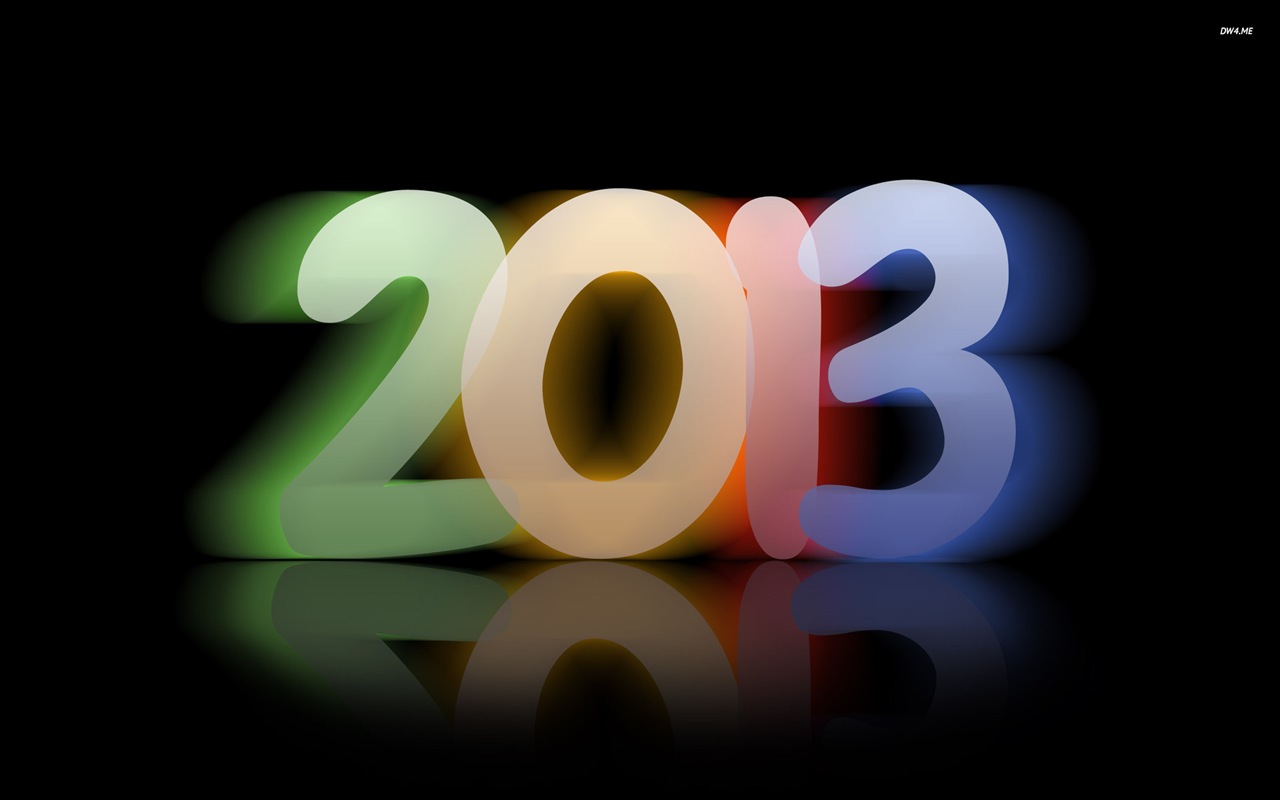 2013 Año Nuevo fondo de pantalla tema creativo (1) #8 - 1280x800