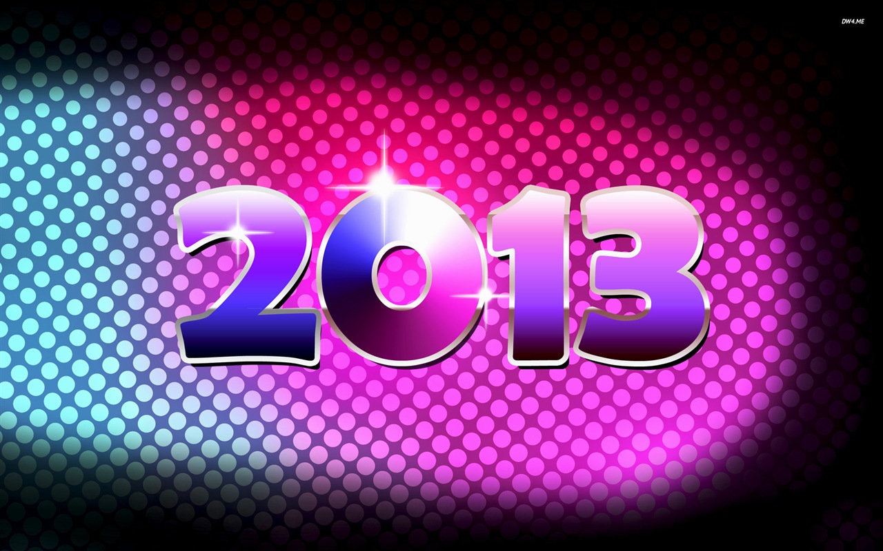 2013 Año Nuevo fondo de pantalla tema creativo (1) #9 - 1280x800
