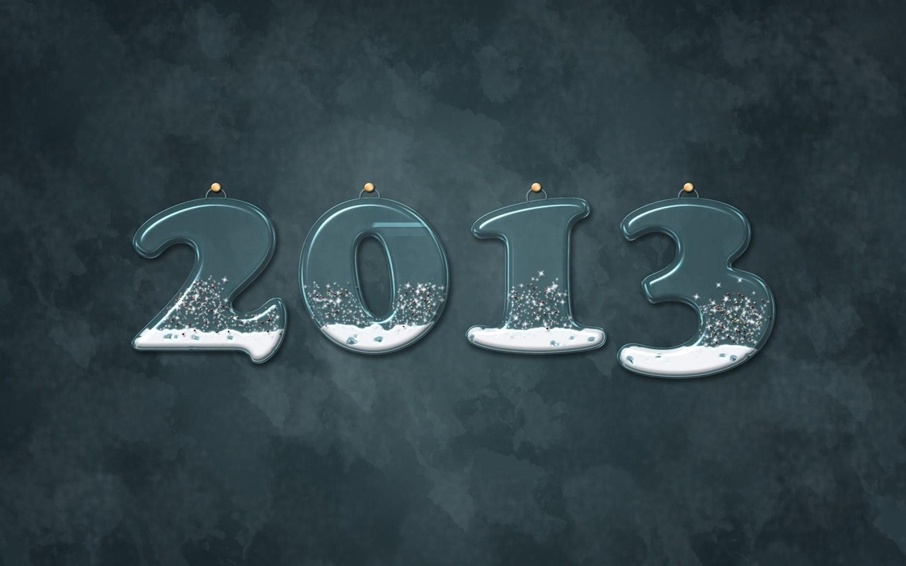 2013 Año Nuevo fondo de pantalla tema creativo (1) #18 - 1280x800