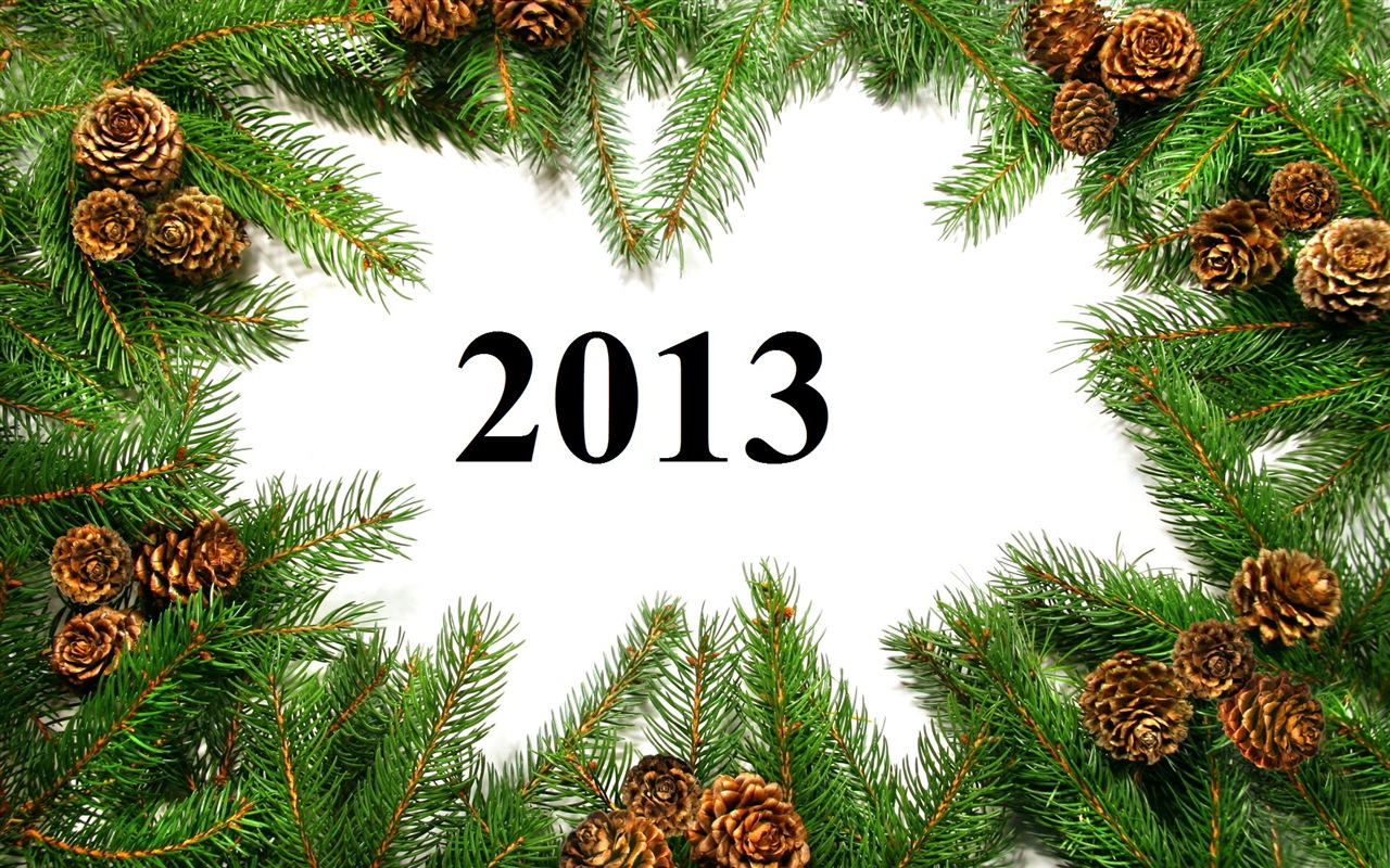 2013 Año Nuevo fondo de pantalla tema creativo (1) #20 - 1280x800